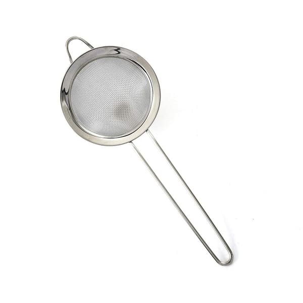 Si i rustfrit stål, 3 tommer, sølv