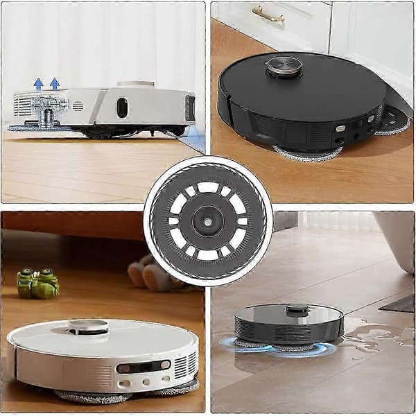 Replacement Mop Pads and Plates for Dreame L10S Pro, L20, X40 Ultra Robot Vacuum