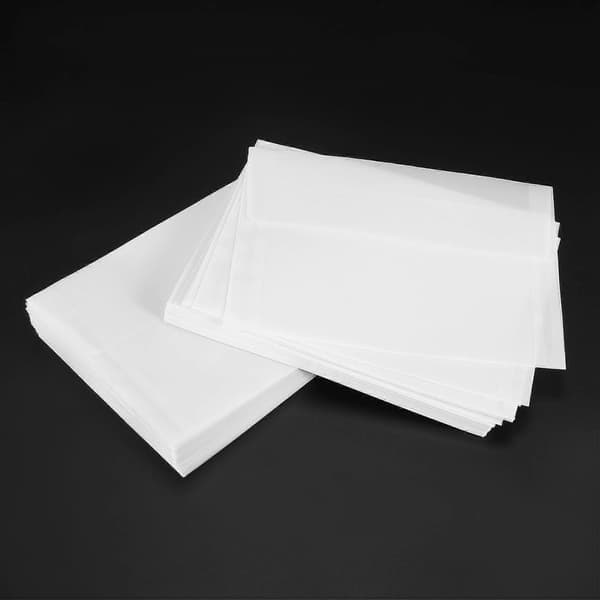 100 stk/parti Gennemsigtige Vellum Konvolutter Gør-det-selv Funct Konvolutter