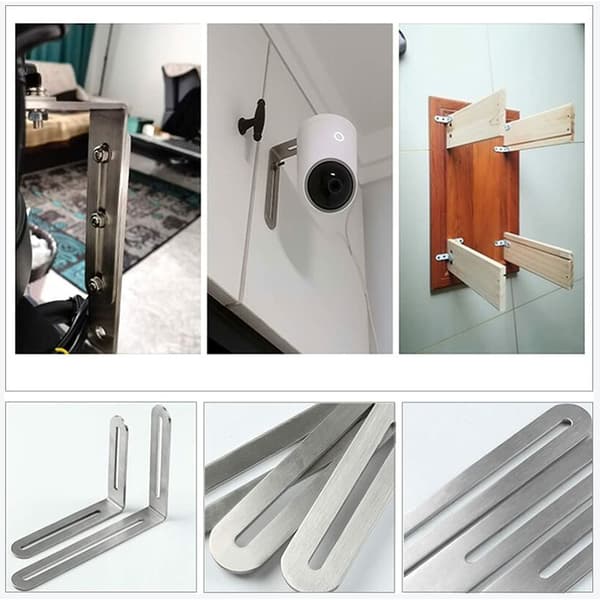 120x165x3,2mm Stainless Steel Angle Bracket, L-Shape