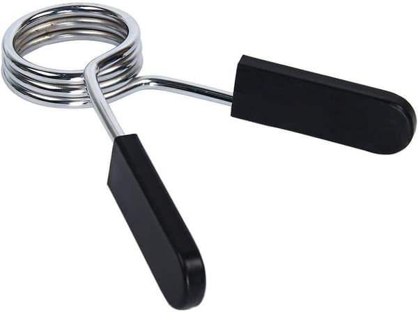 Spring Clamp for Barbell, Two 28mm Dumbbell Clamps for Bar Locking 30mm/1.18\"
