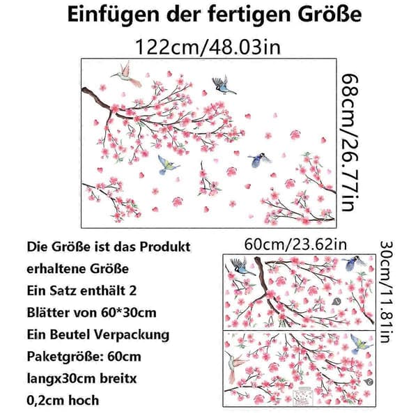 Dekorative veggklistremerker