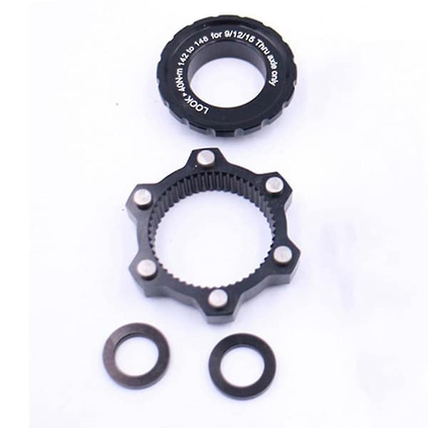 Center Lock Nav Boost Adapter, CenterLock til 6-huls bag 12X142 til 12X148, CenterLock til skivebremse