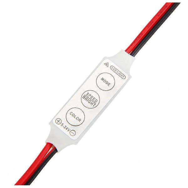 5 x 12V Wired Control Module with Strobe Flash for Car or Household / Bulbs