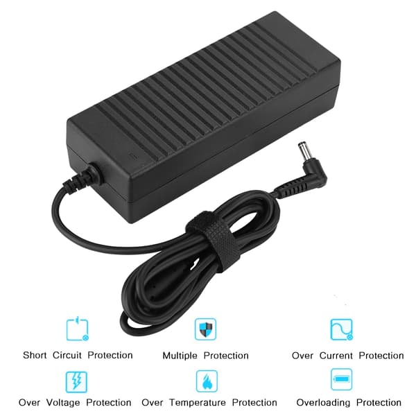 120W 12V10A 5.5*2.5/2.1MM Interface Universal Strømadapter 100-240V (AU-stik)