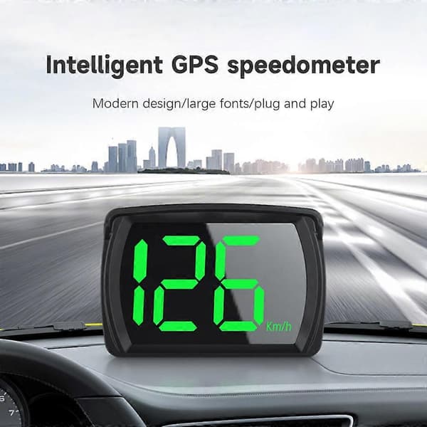 Digital GPS-hastighetsmåler for bil, MPH HUD Head Up Display, universal