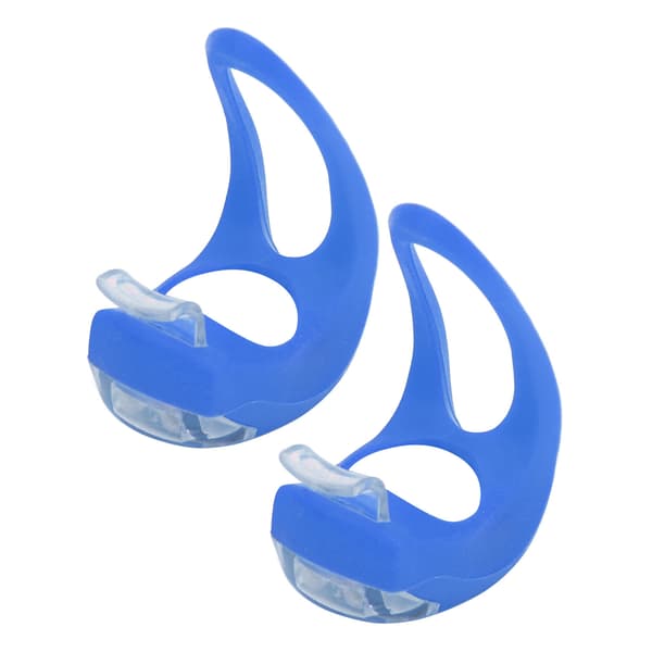 2pcs 2LED Bicycle Light Taillight Colorful Warning Light 3 Lighting Modes High Brightness Waterproof Blue