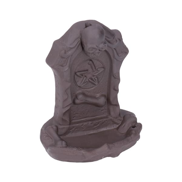 Incense Waterfall Skull Style Exquisite Beautiful Attractive Decorative Relaxing Feeling Desktop Decorations for Office