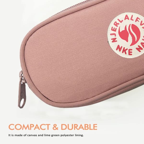 Unisex Large Capacity Pencil Case New Simple Pink