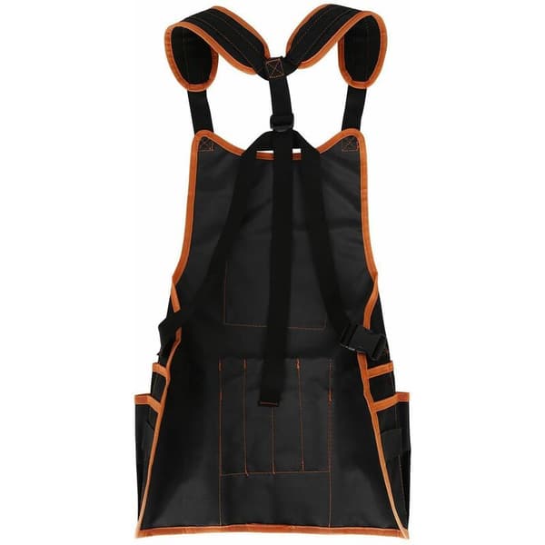 Work Apron 16 Tool Pockets Tool Belt Women Adjustable Tool Vest Apron with Waterproof Apron and Canvas Apron