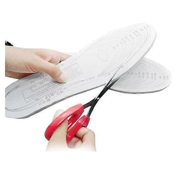 Memory Foam Shoe Insoles, Fits Shoe Size 35-43, Transparent