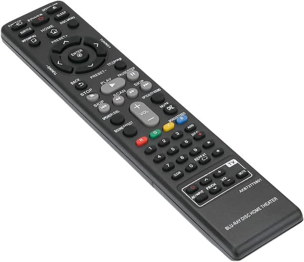 AKB73775801 Replacement Remote Control Compatible with LG Blu-ray Home Theater System