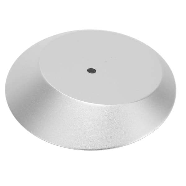 Speaker Base Mount Prevents Slipping Tilted Metal Desk Wireless Speaker Riser for Sonos Era 100 Silver