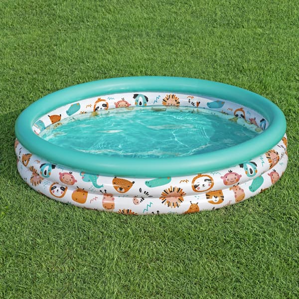PVC oppustelig pool rund soppebassin (122*25CM)