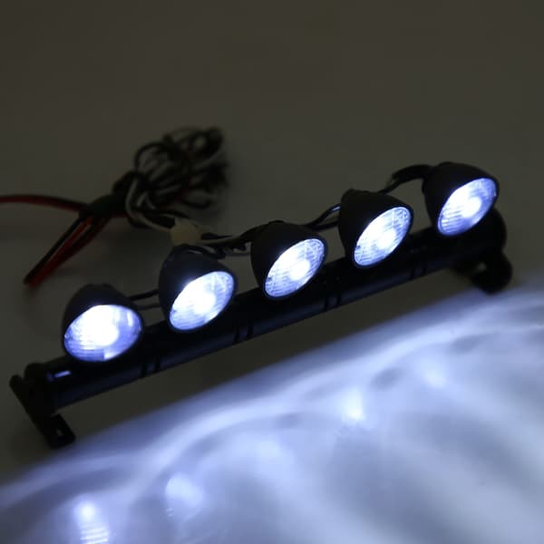 5 LED Light Bar Headlight Accessory Part for AXIAL Scx10 Traxxas RC Car