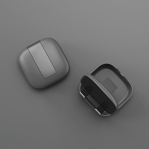 Fleksibel tablet telefonholder universal mobiltelefonholder foldbart skrivebordsstativ til iPhone 11 Pro til 5G-telefon sort