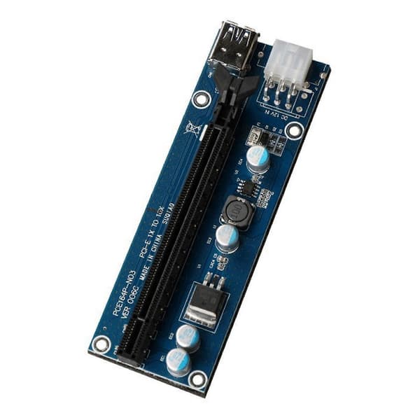 Mini Pcie Til Pcie X16 Grafikkort Udvidelseskort Riserkort Pci Express Forlængerkort Adapter Ex
