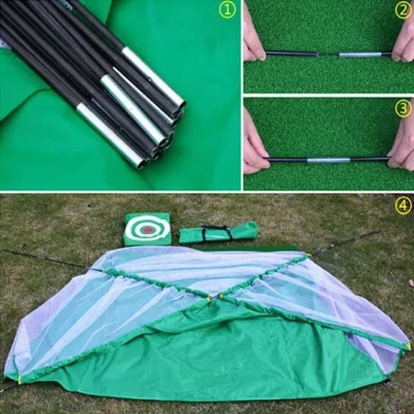 Golftreeniverkko Golfverkko Lyöntiverkko Tee-harjoittelualueelle-XM4-