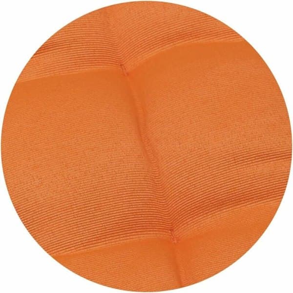 Sæt med 4 havestolehynder, 40x40 cm, orange
