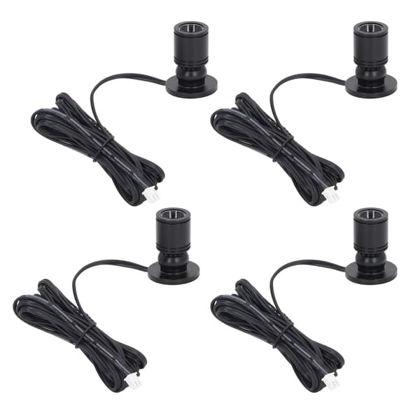 5V USB mini spotlight dæmpbar LED spotlight til udstilling af smykkeskabe veranda entré (en til fire) sort varmt lys