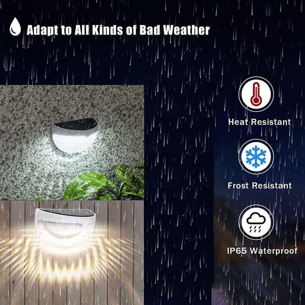 Solar Wall Light Outdoor, Dual Mode Solar Wall Light Outdoor, Beautiful Light Pattern
