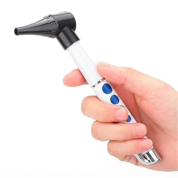 Mini Portable Ear Otoscope Endoscope Inspection Tool with 3 Replaceable Heads