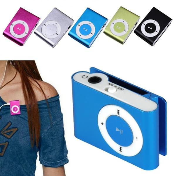 MP3-soitin Musiikkimedia MP3 KELTAINEN