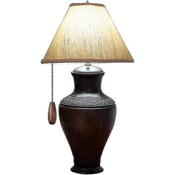 4 dele loftventilator kædetræk Træ lynlås forlænger lynlås til loftslampe lampe ventilator C