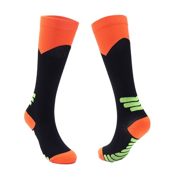 Compression Socks Nurses Runners Medical Socks Orange KLB