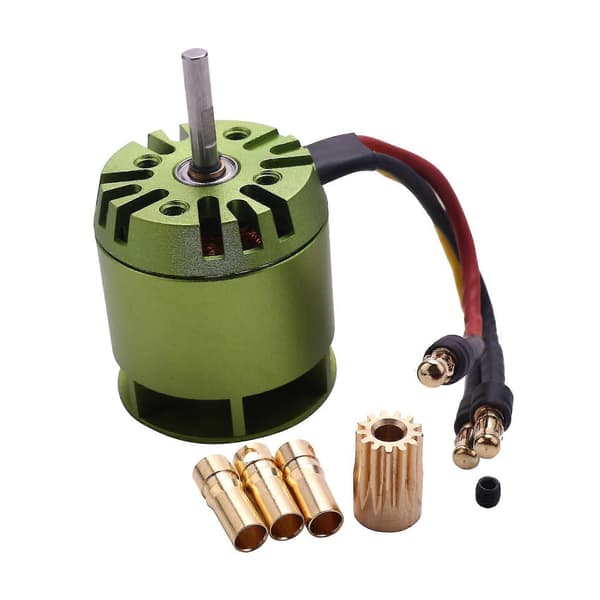 4000KV Brushless Motor for All ALIGN TREX 450 RC Helicopters Green