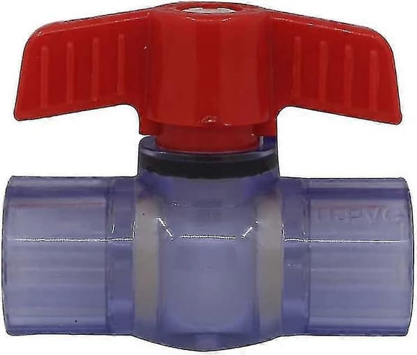 PVC Kuleventil 40mm Limventil Kuleventil Kulebasseng (innerdiameter 40mm)