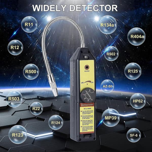 High Accuracy and Instant Halogen Leak Tester, with Indicator Light