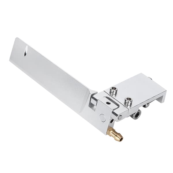 Modellfartyg Aluminiumlegering Sugvattenroder RC Båt Semi-nedsänkt Båt 95mm Silver 0.9