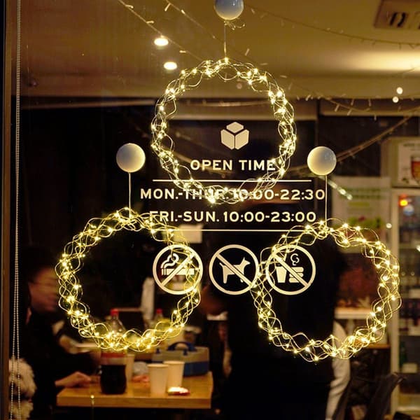 LED String Lights, Round Battery Operated String Lights for Home KLB