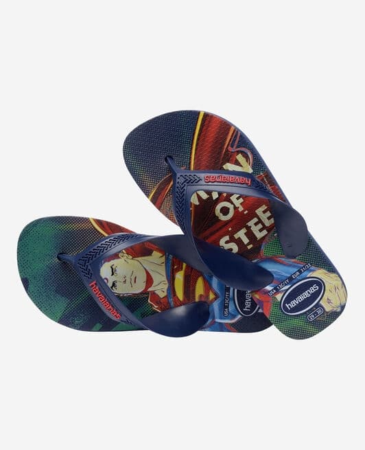 Havaianas Flip Flops Kids Max Heroes Blå 33/34