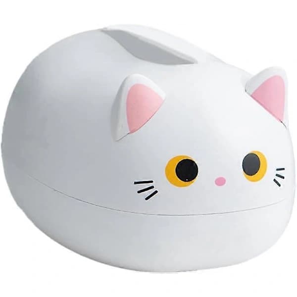 NA/1 st Tissue Box Kitten Multifunctional Brka Table Hygienic Cute Style Decoration