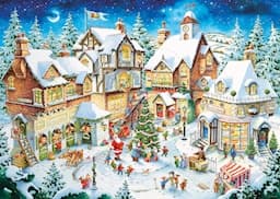 Ravensburger Pussel Julby 1000 Bitar