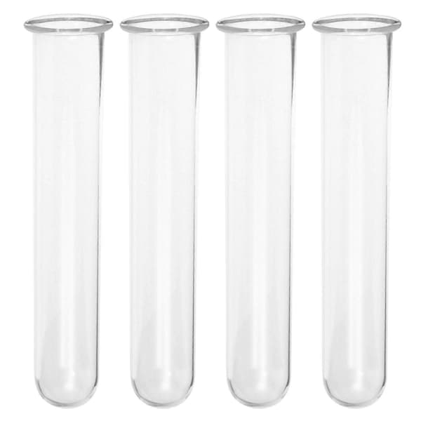 4 stk Hydroponiske Blomster Glassrør Formering Rør Liten Plante Terrarium Rør Plantevase