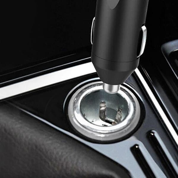 Quick Connect SAE to Cigarette Lighter Adapter Cable for Various Power Solutions, Short Circuit Protection Adapter Dust Cover 0.3m Dust cover 0.3m