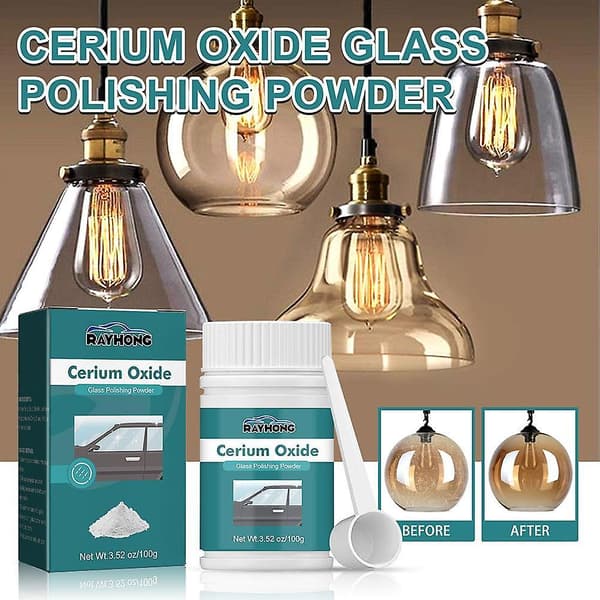 Ceriumoksid Glassripefjerner, Profesjonelt Glasspoleringsmiddel