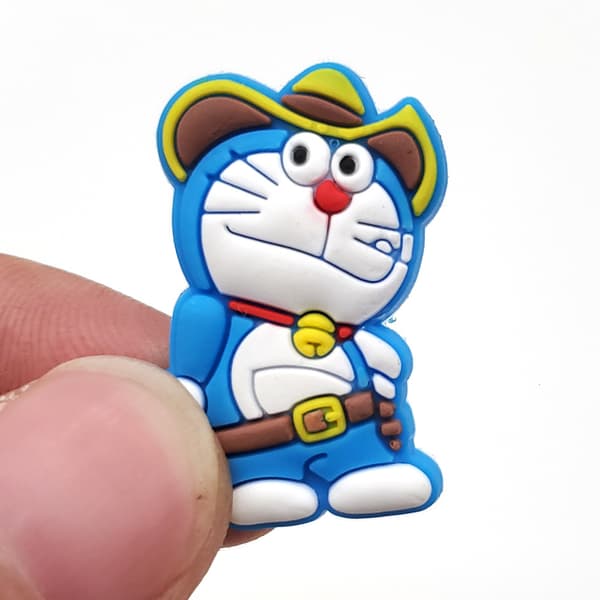 9 st 3D-träskosandaler berlocker (animerade tecknade), skoberlocker