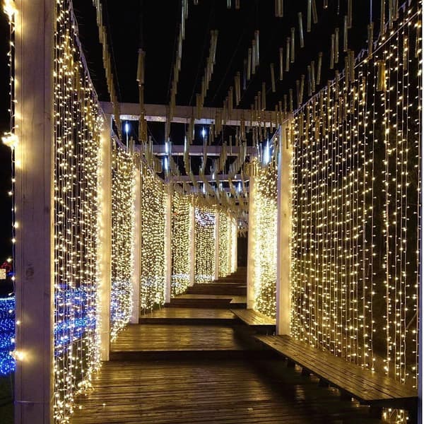150 LED 50 FT LED-lyskæde, lyskæde med stik