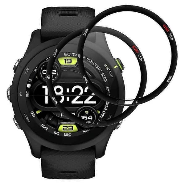 2pcs for Garmin Forerunner 255 PET Watch Screen Protector 3D Hot Bending Screen Film