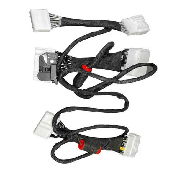 For Tesla Model 3 2022 Audio Speaker Cable Modified Audio Speaker Activation Cable with 2 Capacitors