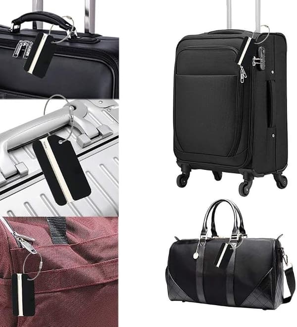 Aluminium bagasjelapper for metallbagasje reiseidentifikasjon dev