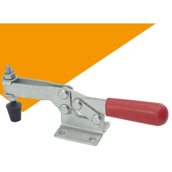 Horizontal Clamp Pliers, Smooth Handle, Iron Galvanized Anti-rust Lock Buckle
