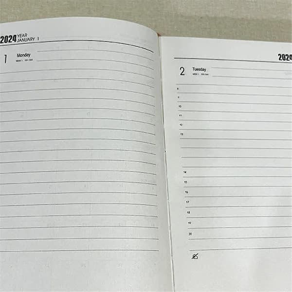 2024 Diary A5 Weekly Diary A5 Daily Planner Notebook For Office Christmas Gift Diary For 2024