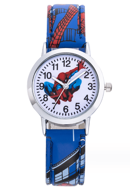 Gutter Spiderman Armbåndsur Kvarts Blå blå blå blue