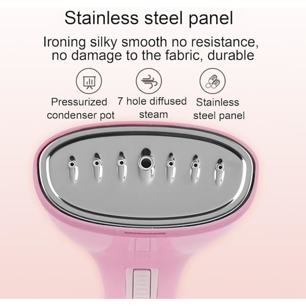 Hengende strykejern, 7-hulls jevn damp, 280 ml stor vanntank