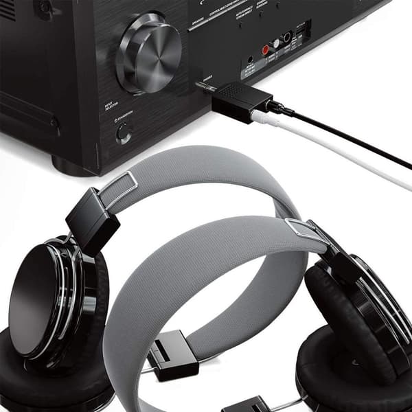 3,5 mm hovedtelefon splitter Y (2-pak) | 1 han til 2 hunner
